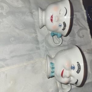Baileys limited edition YUM Cups Winking Eye Face Man & Woman